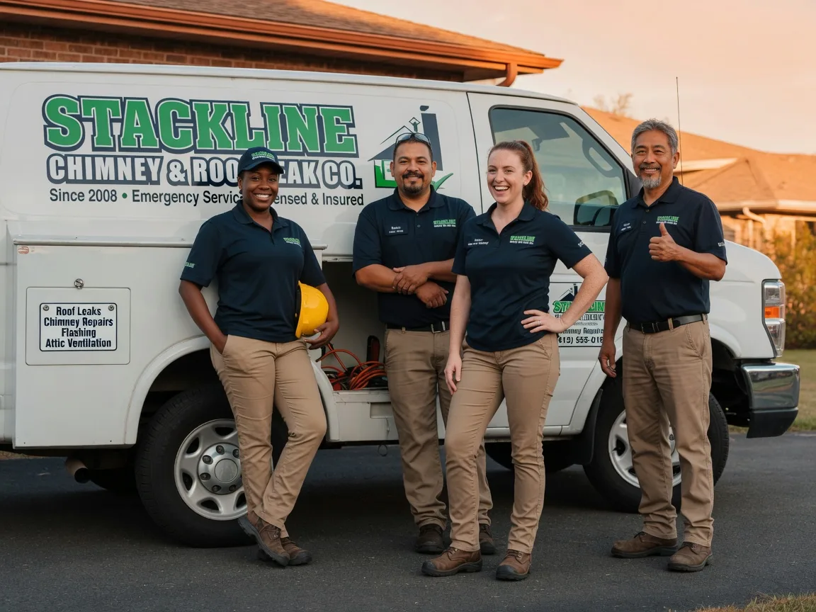 Chimney flashing repair company in Brookside, DE